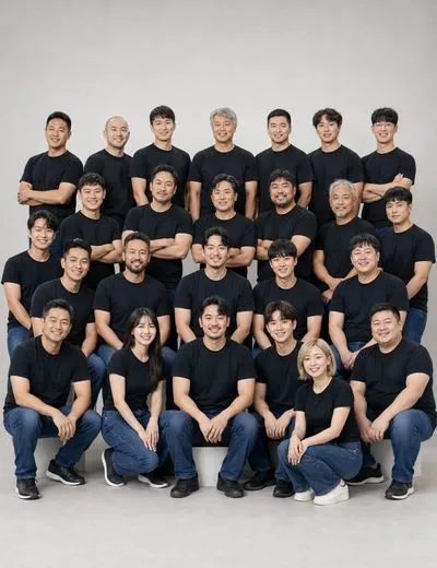 스타클린 전문 엔지니어 단체사진